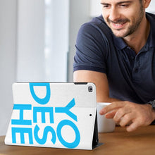 Lade das Bild in den Galerie-Viewer, iPad Hülle Schutzhülle TPU Leder mit Foto Design Motiv Text selbst gestalten und bedrucken