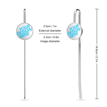 Lade das Bild in den Galerie-Viewer, Metall Lesezeichen "Circle" selbst gestalten und bedrucken