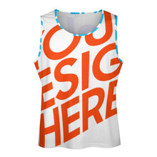 Lade das Bild in den Galerie-Viewer, Multi-Image-Druck Männer / Herren Muscle Shirt Tanktop Muskelshirt BKREV1 mit Fotos Muster Text Logo selbst gestalten und bedrucken