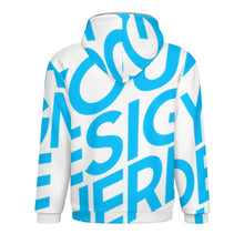 Lade das Bild in den Galerie-Viewer, Einzelbild-Design Herren / Männer Jacke Winter Cordjacke Outdoorjacke Collegejacke WZIP mit Foto Design Motiv Text selbst gestalten und bedrucken