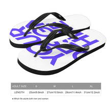 Lade das Bild in den Galerie-Viewer, Unisex Damen Herren Flip Flops 2023 New mit Foto Design Motiv Text selbst gestalten und bedrucken