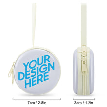Lade das Bild in den Galerie-Viewer, Runde Geldbörsen / runde Geldbeutel / runde Aufbewahrung mit Foto selbst gestalten und bedrucken