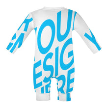 Lade das Bild in den Galerie-Viewer, Einzelbild-Design Langarmbody Baby Bodysuit Langarm mit Foto Design Motiv Text selbst gestalten und bedrucken