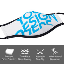 Lade das Bild in den Galerie-Viewer, Mund-Nasen Maske (mit zwei Filtern) selbst gestalten und bedrucken