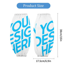 Lade das Bild in den Galerie-Viewer, 2 Stück Packung Wasserdichte Manschette Armstulpen Schutzärmel mit Fotos Muster Text Logo selbst gestalten und bedrucken