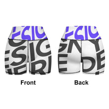 Lade das Bild in den Galerie-Viewer, Vollprint Damen Fitness Trainingsanzug Stretch Tank Top Leggings Set Yoga Set 2 tlg. ABTZ mit Foto Muster Text Logo selbst gestalten und bedrucken