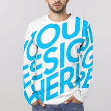 Lade das Bild in den Galerie-Viewer, Einzelbilddruck Herren / Männer Voll Druck Langarmshirt TSHIRT EL mit Fotos Muster Text Logo selbst gestalten und bedrucken