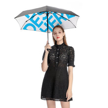 Lade das Bild in den Galerie-Viewer, 5-Falt Mini Regenschirm Taschenschirm ZYS04-6K mit 5 Segmenten Innendruck mit Fotos Logos selbst gestalten und bedrucken