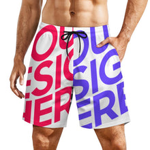 Lade das Bild in den Galerie-Viewer, 2023 New Multi-Image-Design Herren Badehose Funktion Kompression Schnelltrocknende Beachshorts Bademode Männer mit Fotos Muster Text Logo selbst gestalten und bedrucken