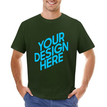 Lade das Bild in den Galerie-Viewer, Vorderseite-Druck Frontprint T-Shirt Kurzarm T-Shirt Print-Shirt Herren / Männer - selbst gestalten und bedrucken