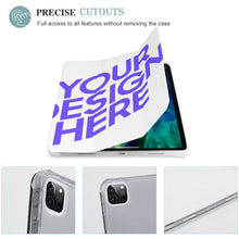 Lade das Bild in den Galerie-Viewer, Tablet-Hülle Schutzhülle mit eingebautem Pencil Halter für iPad Pro (12,9 Zoll) mit Foto Design Motiv Text selbst gestalten und bedrucken