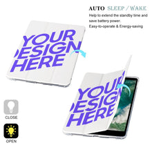 Lade das Bild in den Galerie-Viewer, iPad Tablet Hülle Tastatur Hülle Schutzhülle für iPad 10. Generation / IPAD 2017 2018 Air1 Air2 / IPAD Pro /IPAD Air3 mit Foto Design Motiv Text selbst gestalten und bedrucken