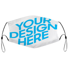 Lade das Bild in den Galerie-Viewer, Erwachsenenmaske Gesichtsmasken ohne Filter Handwaschbar selbst getsalten und bedrucken