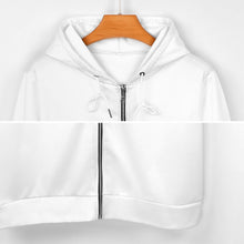 Lade das Bild in den Galerie-Viewer, Damen Lang Mantel Jacke mit Kapuze SDS002 mit Fotos Muster Text selbst gestalten und bedrucken