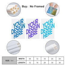 Lade das Bild in den Galerie-Viewer, Multi-Image-Design Druck Vertikale-Version 2:3 hängende Poster 3 Panel / Wandbilder 3-teilig / Leinwandbild Malerei mit Foto selbst gestalten und bedrucken