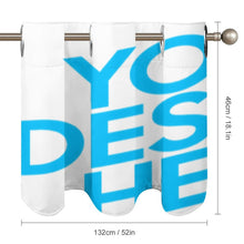 Lade das Bild in den Galerie-Viewer, Vorhang Volant Gardinenvolant (Druck von Zwei Teile Spleißen) mit Foto selbst gestalten und bedrucken