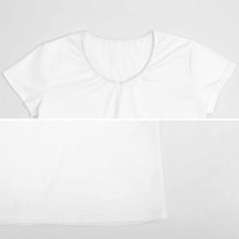 Lade das Bild in den Galerie-Viewer, Oversize Einzelbilddruck Damen / Frauen TSHIRT T-Shirt Kurzarm mit V Ausschnitt Große Größen VT mit Fotos Muster Text Logo selbst gestalten und bedrucken