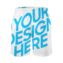 Lade das Bild in den Galerie-Viewer, Einzelbilddruck Badeshorts Badehose Herren Schnelltrocknende Beachshorts Kordelzug Boardshorts Schwimmhose Männer D1P mit Fotos Muster Text Logo selbst gestalten und bedrucken