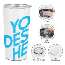 Lade das Bild in den Galerie-Viewer, Volldruck Bedruckter Autobecher Thermobecher aus Edelstahl 304 mit Fotos Muster Text Logo selbst gestalten und bedrucken