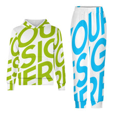 Lade das Bild in den Galerie-Viewer, Einzelbild-Design Kinder Mädchen / Jungen Kapuzenpullover Jogginganzug Trainingsanzug 2-tlg Kapuzenshirt und Sweathose im Set mit Foto Design Motiv Text selbst gestalten und bedrucken