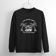 Lade das Bild in den Galerie-Viewer, 100% Baumwolle Rundhalspullover Rundhalsshirt Sweatshirt A-071 für Damen Frauen mit Foto Muster Text selbst gestalten und bedrucken