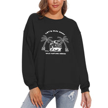 Lade das Bild in den Galerie-Viewer, 100% Baumwolle Rundhalspullover Rundhalsshirt Sweatshirt A-071 für Damen Frauen mit Foto Muster Text selbst gestalten und bedrucken