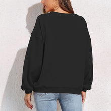 Lade das Bild in den Galerie-Viewer, 100% Baumwolle Rundhalspullover Sweatshirts mit Puffärmel Vorderdruck D-61 für Damen Frauen mit Foto selbst gestalten und bedrucken