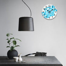 Lade das Bild in den Galerie-Viewer, Fashion High Density PVC Fotouhr Modern Wanduhr mit Foto Text selbst gestalten und bedrucken