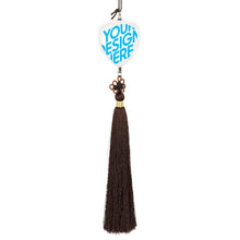 Lade das Bild in den Galerie-Viewer, Auto Anhänger aus Kristall mit Fotos Muster Text Logo selbst gestalten und bedrucken