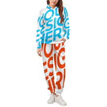 Lade das Bild in den Galerie-Viewer, Einzelbild-Design Unisex Jogginganzug Trainingsanzug SET A5TZ Jogginghose & Hoodie Damen Herren mit Foto Design Motiv Text selbst gestalten und bedrucken