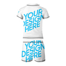 Lade das Bild in den Galerie-Viewer, Kurzarm Badeanzug für Jungen BT002 selbst gestalten und bedrucken
