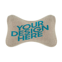 Lade das Bild in den Galerie-Viewer, Knochenkissen (ein Paar) Grau-Stil selbst gestalten und bedrucken