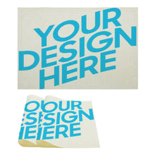 Lade das Bild in den Galerie-Viewer, Leinen Tischmatte Tischset mit Foto selbst gestalten und bedrucken