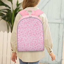 Lade das Bild in den Galerie-Viewer, 13 Zoll Schulrucksack Schultasche Rucksack Schule Mädchen Jungen Teenager mit Fotos Muster Text Logo selbst gestalten und bedrucken