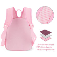 Lade das Bild in den Galerie-Viewer, 13 Zoll Schulrucksack Schultasche Rucksack Schule Mädchen Jungen Teenager mit Fotos Muster Text Logo selbst gestalten und bedrucken