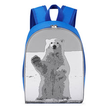Lade das Bild in den Galerie-Viewer, 13 Zoll Schulrucksack Schultasche Rucksack Schule Mädchen Jungen Teenager mit Fotos Muster Text Logo selbst gestalten und bedrucken
