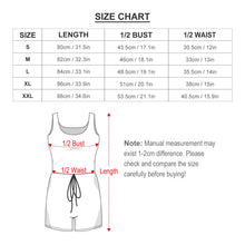 Lade das Bild in den Galerie-Viewer, Frauen Damen Leichter Sommer Jumpsuit Overall T05 mit Foto Text selbst gestalten und bedrucken