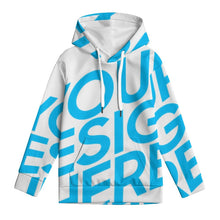 Lade das Bild in den Galerie-Viewer, Einzelbild-Design Jungen Sweatshirt Kapuzenpullover mit Kordelzug und Print Hoodie A38H mit Foto Design Motiv Text selbst gestalten und bedrucken