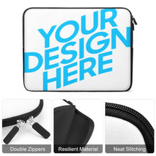 Lade das Bild in den Galerie-Viewer, Schmutz- & Wasserabweisende Laptoptasche Notebooktasche Schutz-Hülle für Laptop 10" 12" 13" 15" 17" Zoll (Beidseitiger Druck mit unterschiedlichen Bildern) mit Fotos Muster Text Logo selbst gestalten und bedrucken