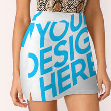 Lade das Bild in den Galerie-Viewer, Einzelbilddruck A-Line Hosenrock Damen AMQ mit Fotos Muster Text Logo selbst gestalten und bedrucken