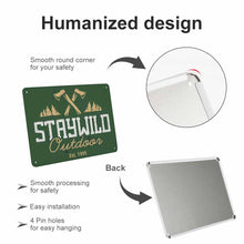 Lade das Bild in den Galerie-Viewer, 14*20cm Horizontale Version Metallschild Blechschilder Deko Schild mit Spruch Wand- und Türdeko mit Fotos Text selbst gestalten und bedrucken