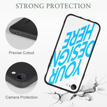 Lade das Bild in den Galerie-Viewer, iPhone SE TPU Handyhülle mit Fotos Muster Text Logo selbst gestalten und bedrucken
