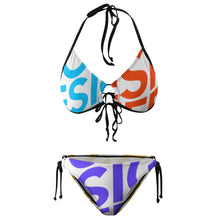 Lade das Bild in den Galerie-Viewer, Multi-Image-Druck Sexy Damen / Frauen Bademode Triangel Bikini Set BK2059 mit Fotos Muster Text Logo selbst gestalten und bedrucken