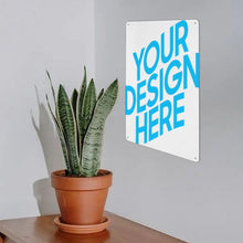 Lade das Bild in den Galerie-Viewer, Eisenblech Bild (verdickt) mit Fotos Muster Text Logo selbst gestalten und bedrucken