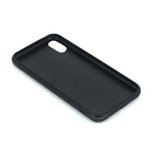 Lade das Bild in den Galerie-Viewer, Schwarze gehärtete TPU-Glashülle Handyhülle für iPhone XS mit Foto selbst gestalten und bedrucken