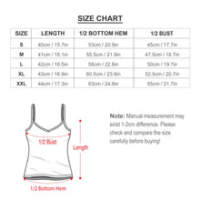 Lade das Bild in den Galerie-Viewer, Spaghetti Tank Top NZ119 mit tiefem V-Ausschnitt - Damen / Frauen - selbst gestalten und bedrucken