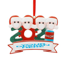 Lade das Bild in den Galerie-Viewer, Weihnachtsmann deko klein Weihnachtsdeko mit Flagge als Anhänger für Weihnachten mit Foto & Text selbst gestalten und bedrucken