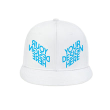Lade das Bild in den Galerie-Viewer, Volldruck Flat Gummi Baseballkappe Baseballmütze selbst gestalten und bedrucken