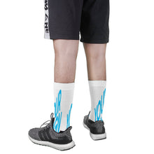 Lade das Bild in den Galerie-Viewer, Damen & Herren Schwarze Strümpfe Socken Gekämmte Baumwolle selbst gestalten und bedrucken