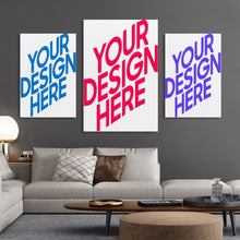Lade das Bild in den Galerie-Viewer, 3 Panel hängende Poster in Vertikale Kombination / Leinwandbild Malerei 3 Panel / 3-teilig Wandbilder mit Foto selbst gestalten und bedrucken